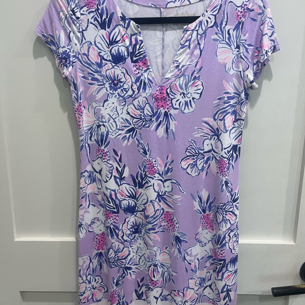 Lilly Pulitzer Purple Floral Dress
